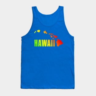 Hawaiian Islands (vintage distressed look) Tank Top